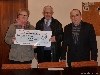 Remise de chèque à la Fondation du Patrimoine