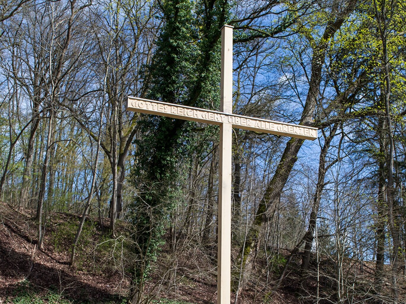 Une nouvelle croix de la Paix franco-allemande Ã  Pirmasens
