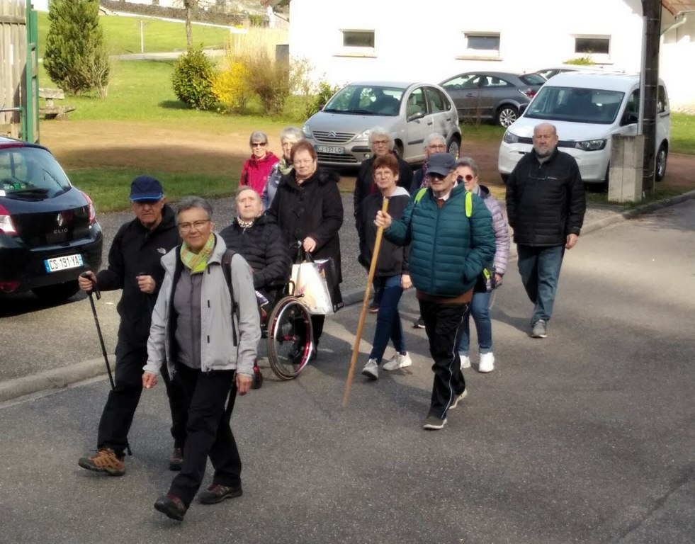 Marche du Lundi de PÃ¢ques du Club des Seign'Or du Weckersburg