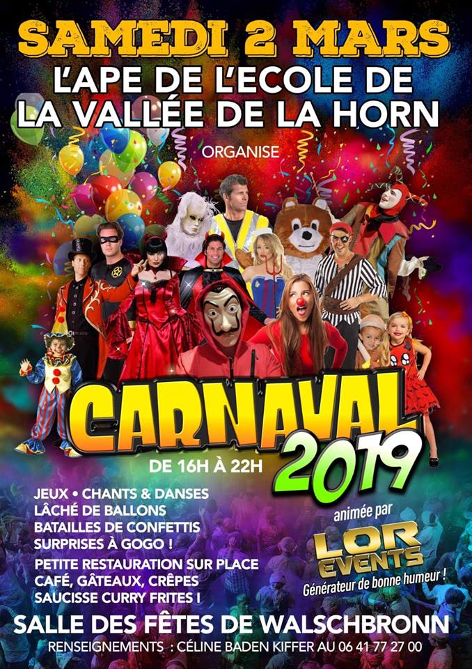 Carnaval des enfants APE 2019 