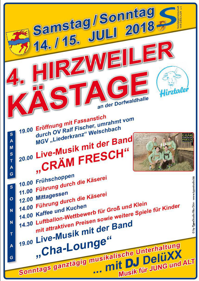 Hirzweiler Kästage 2018