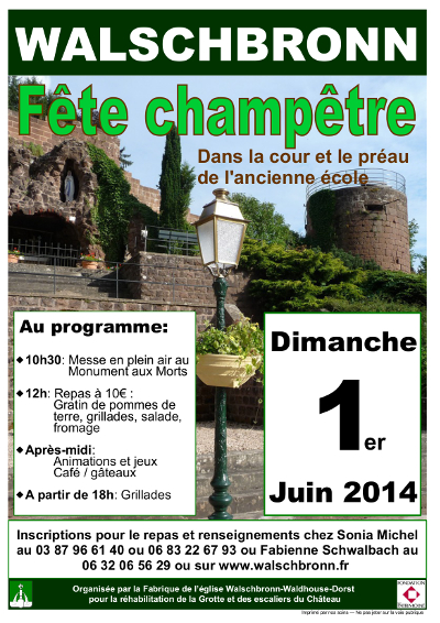 Fête champêtre 2014