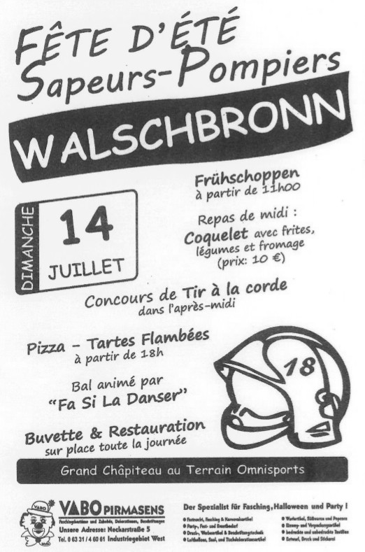 Fête d'été pompiers 2013