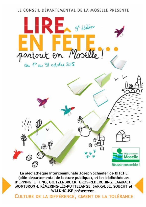 Mailing Lire en Fête octobre 2015
