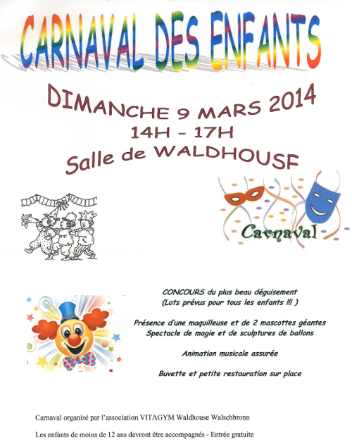 Carnaval des enfants 2014