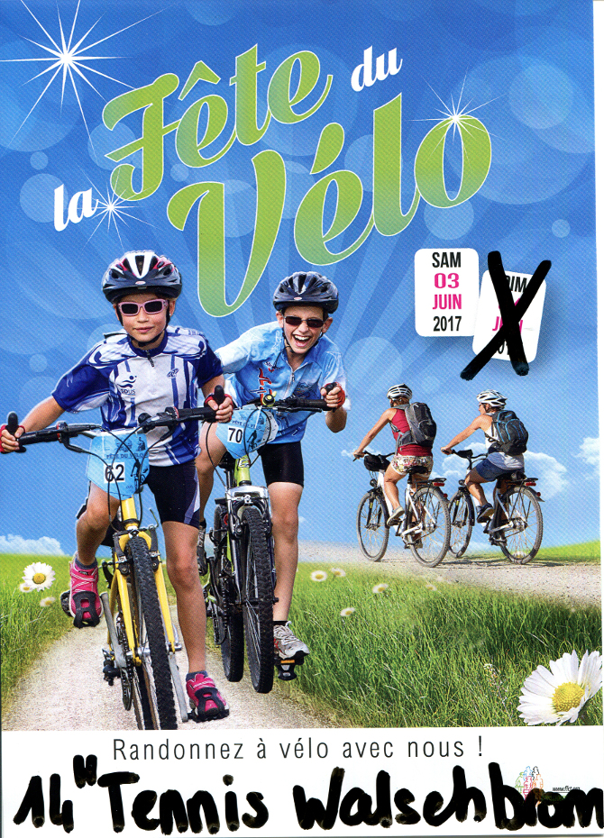 Fête du vélo juin 2017