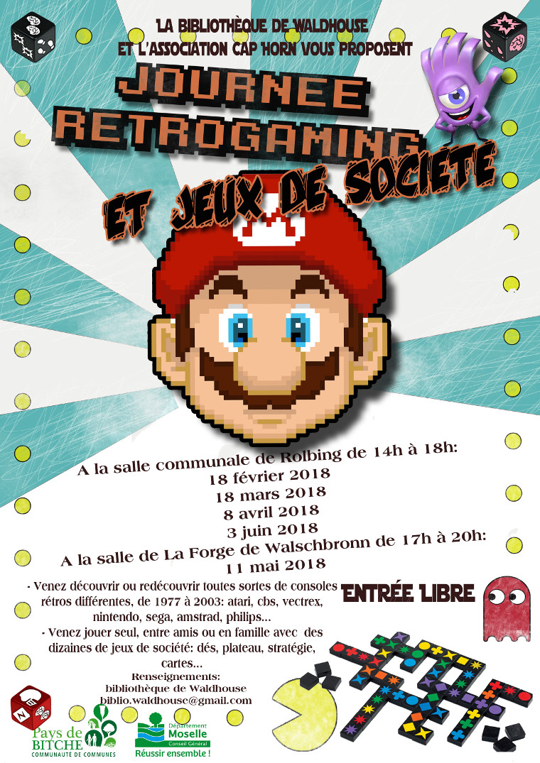 Soirée retrogaming mai 2018