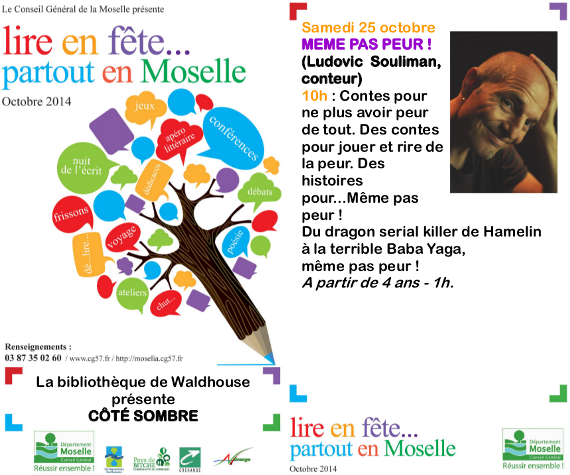 Lire en Fête Bibliothèque Waldhouse octobre 2014