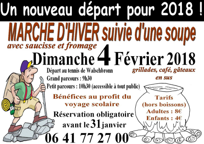 Marche d'hiver 2018