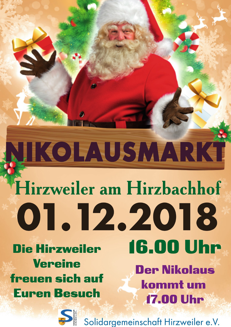 Nikolausmarkt à Hirzweiler 2018
