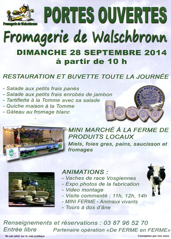 Portes ouvertes Fromagerie 2014