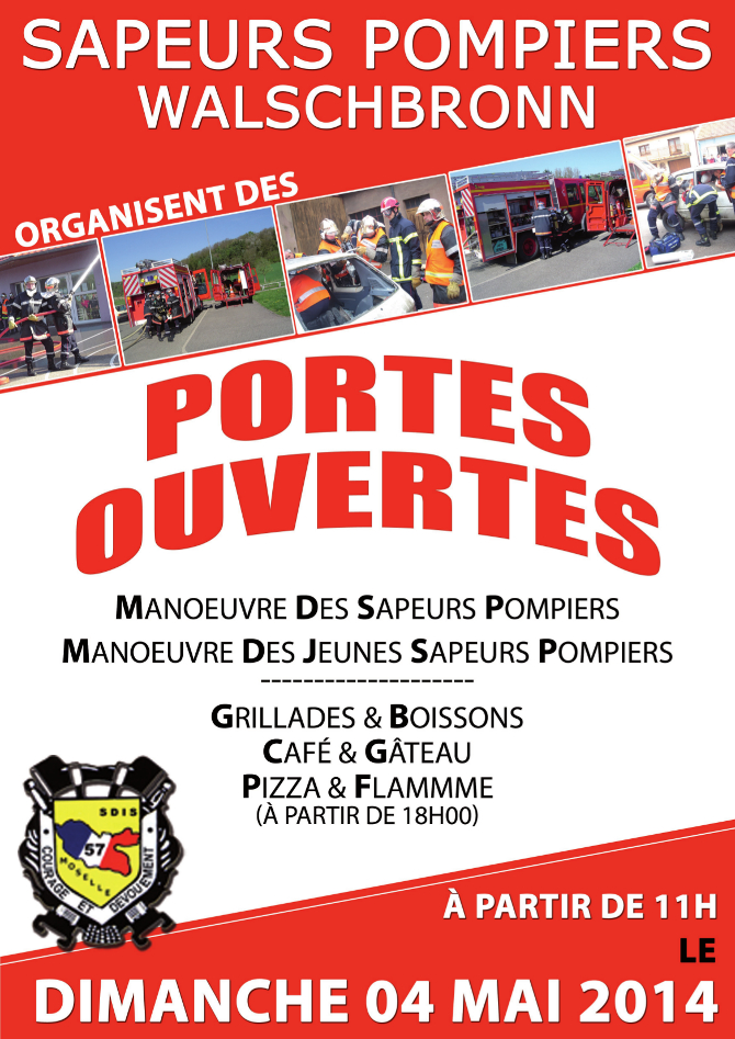 Portes ouvertes Pompiers 2014