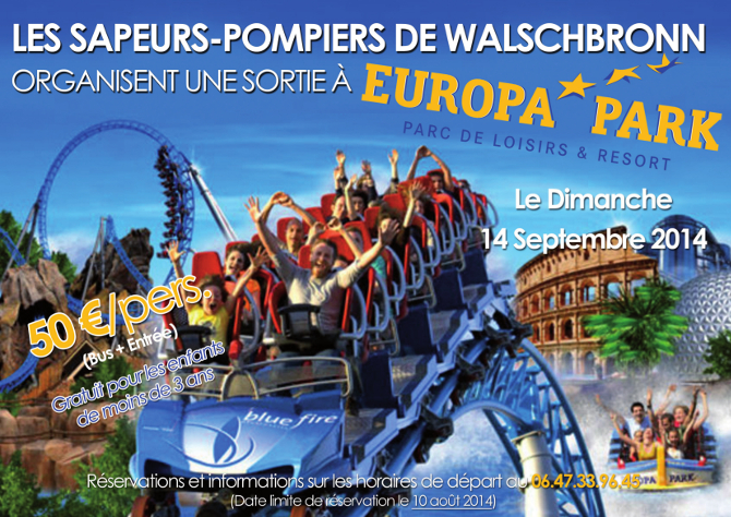 Sortie EuropaPark 2014