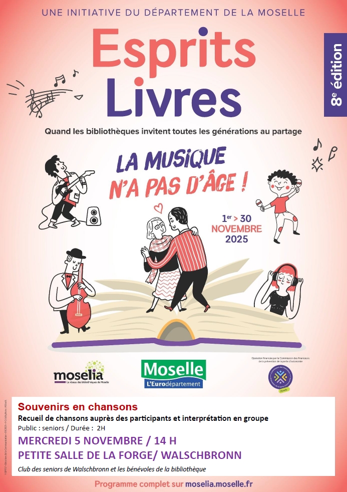 Bibliothèque - Rencontre Souvenirs en chansons 2025-11-05 