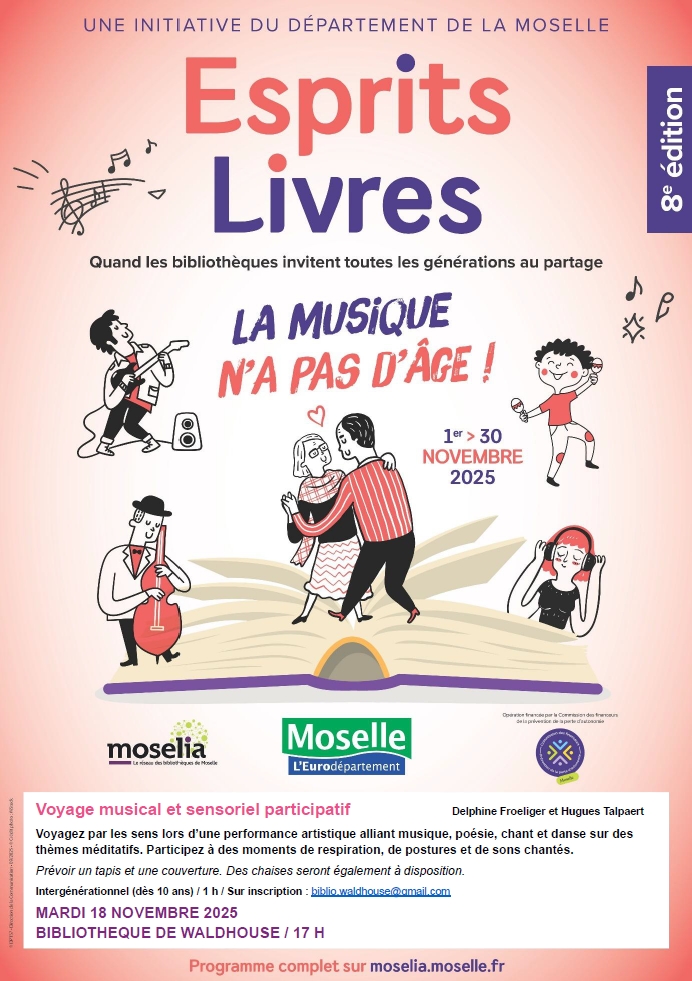 Bibliothèque - Voyage musical et sensoriel 2025-11-18 