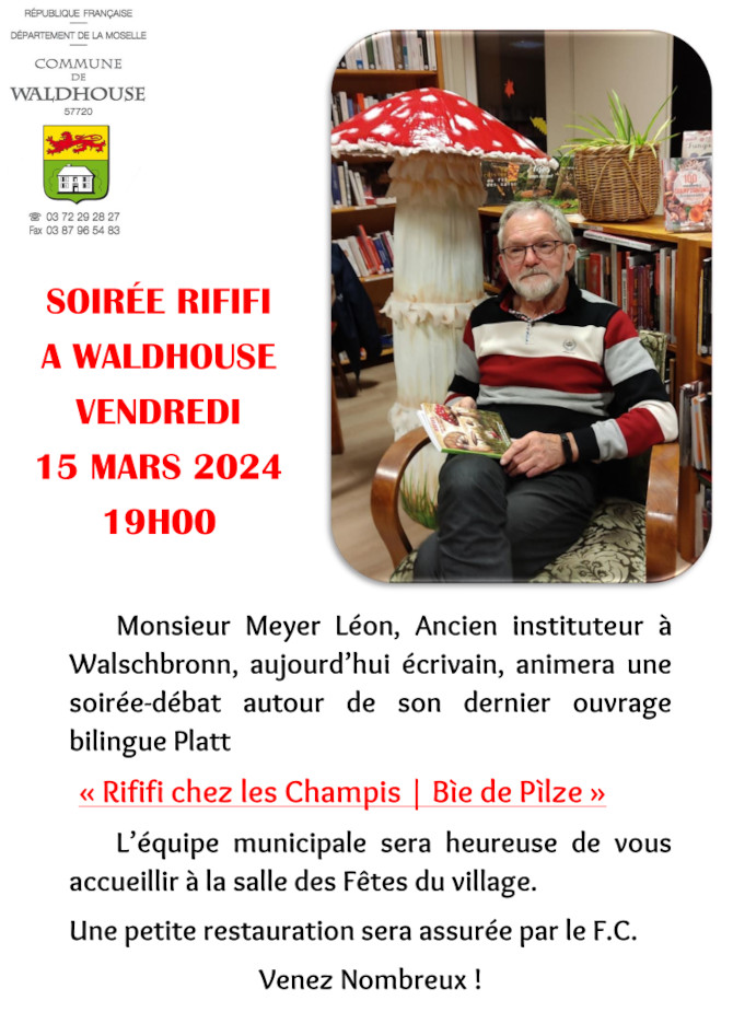 Soirée RIFIFI avec Léon Meyer