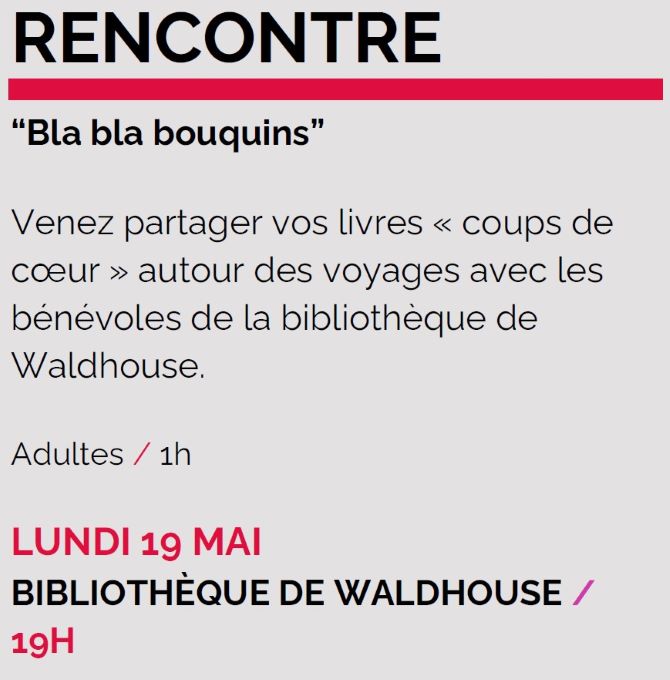 Bla bla bouquins à la bibliothèque 2025