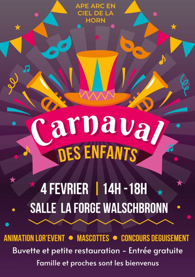 Carnaval des enfants APE 2024