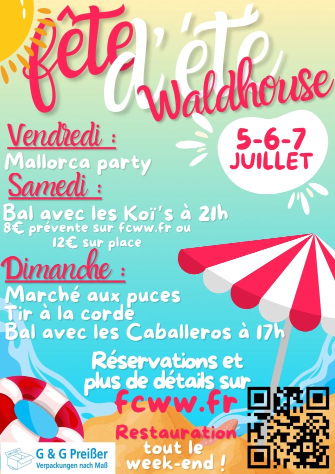 Fête d'été 2024 du FCWW à Waldhouse