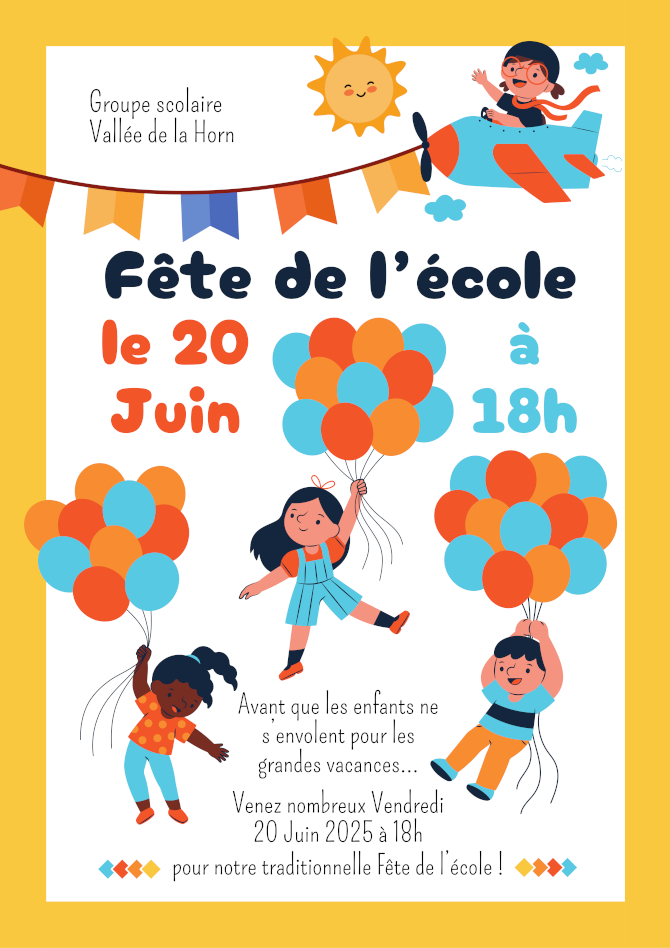 APE Fête de fin d'année groupe scolaire La Horn