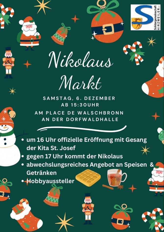 Nikolausmarkt Hirzweiler 2025