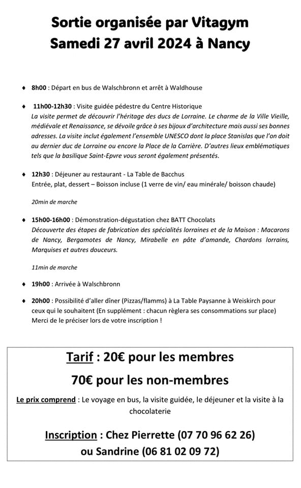 Sortie Vi'tagym 2024